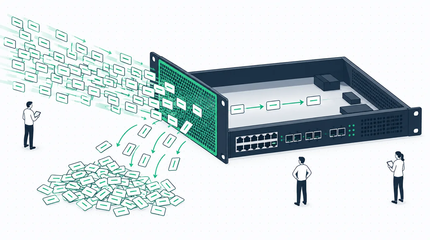 BGP en MikroTik: filtrar prefijos sin gastar memoria (input.filter-nlri)
