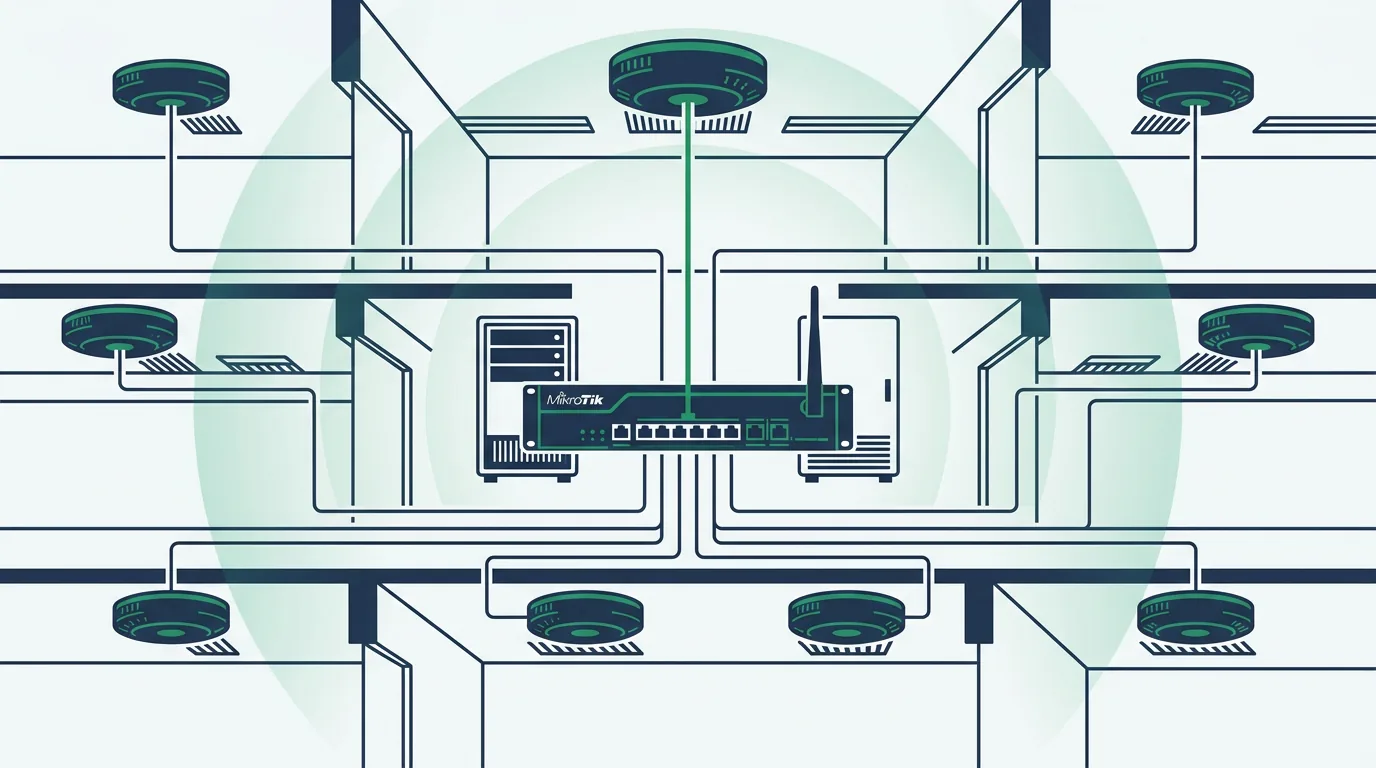 CAPsMAN MikroTik: WiFi gestionado y centralizado en RouterOS