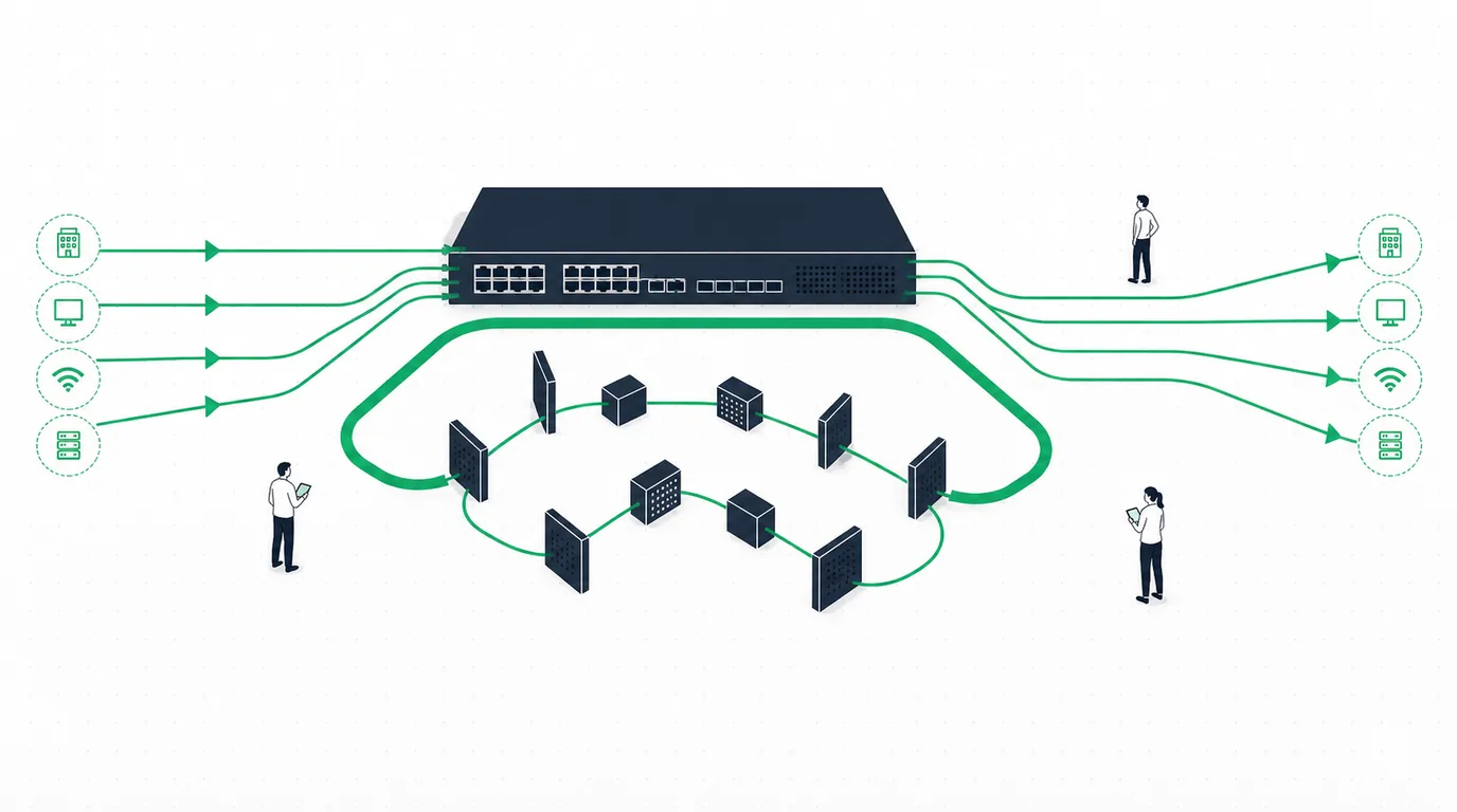FastTrack y connection tracking en MikroTik: más throughput del firewall