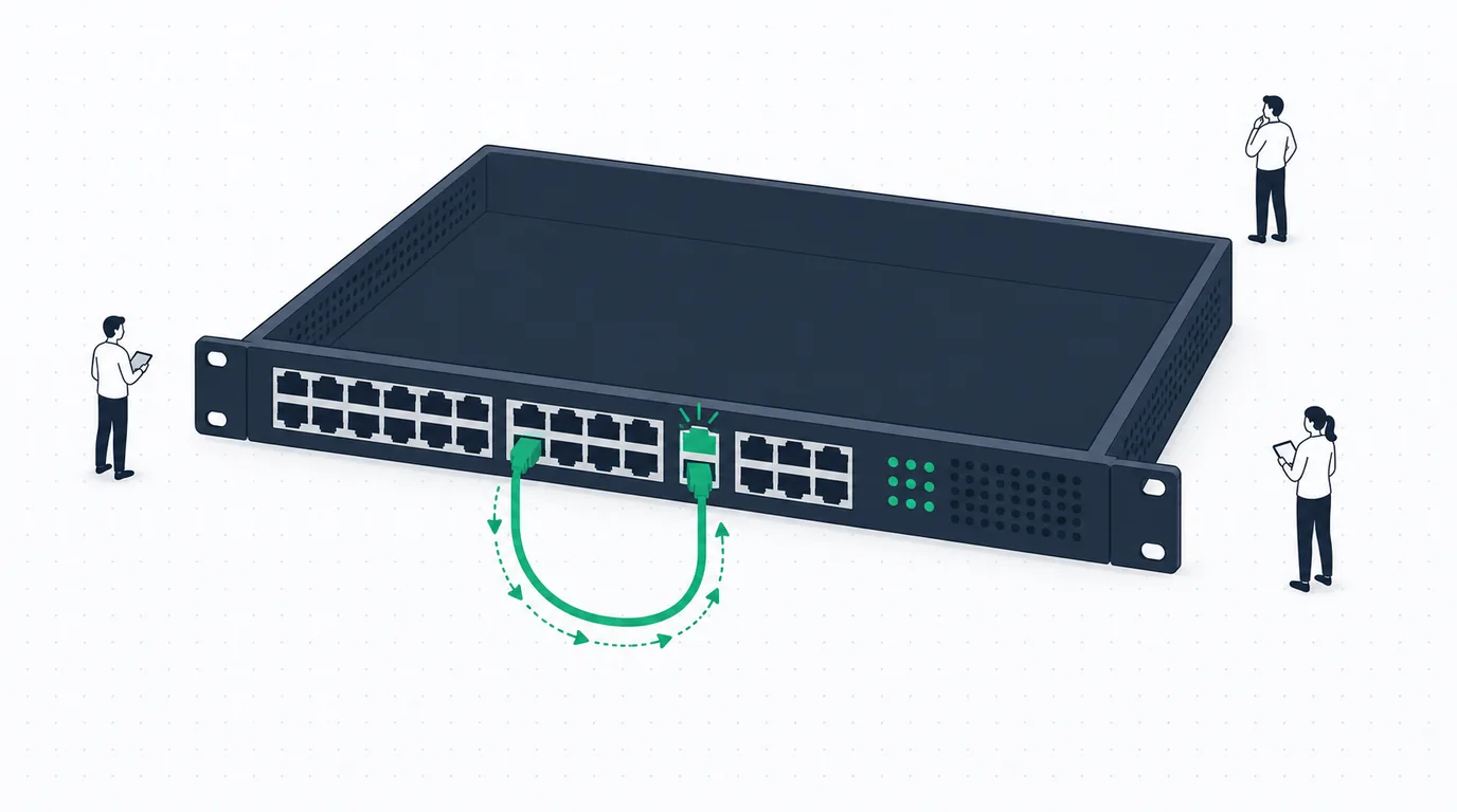 Loop protect en MikroTik: evita que un cable tumbe la red