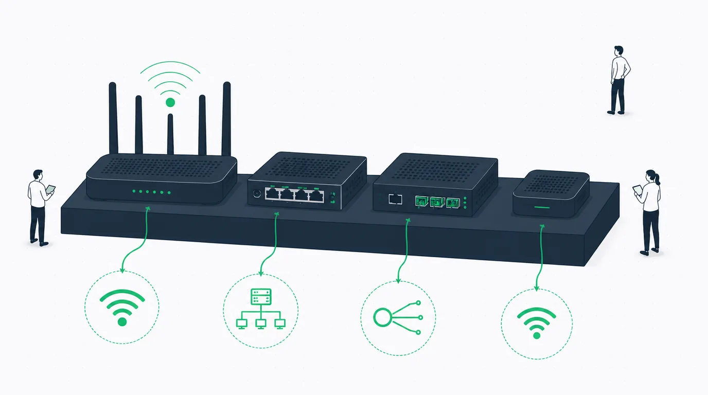 Novedades de hardware MikroTik 2026: Wi-Fi 7, PoE y GPON