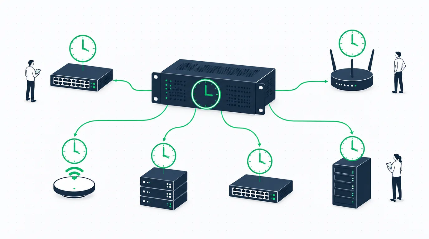 NTP en MikroTik: la hora correcta en toda tu red