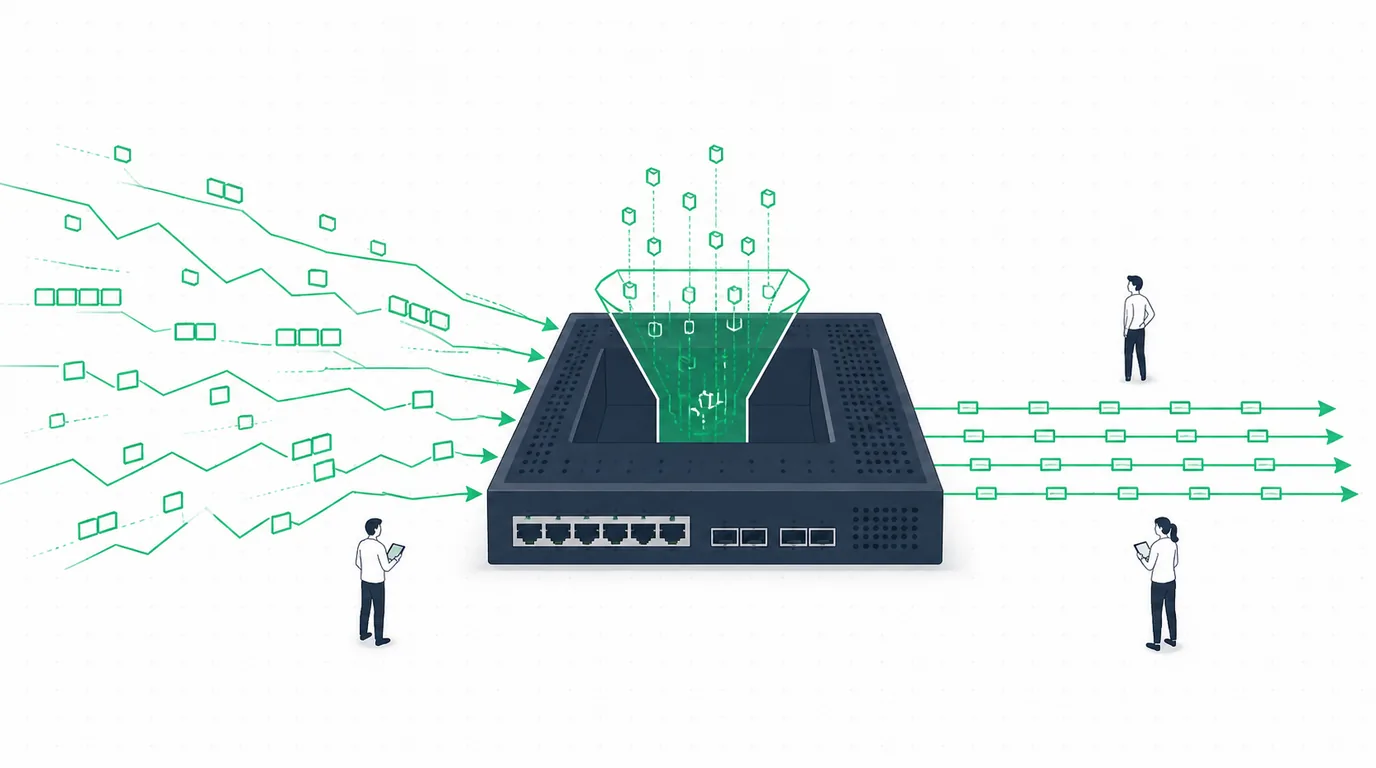 QoS moderno en MikroTik: CAKE y FQ-CoDel contra el bufferbloat