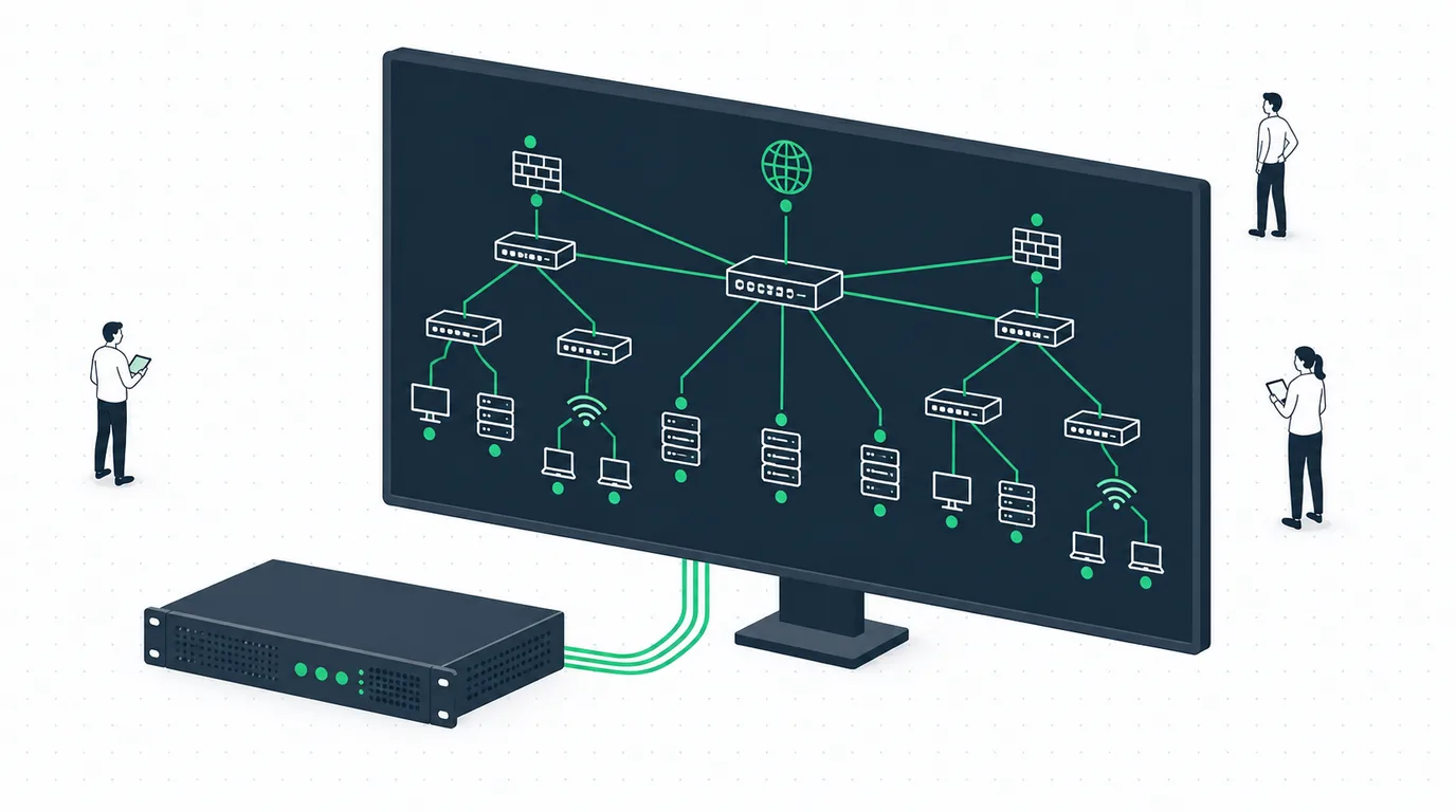 The Dude en MikroTik: el mapa vivo de toda tu red