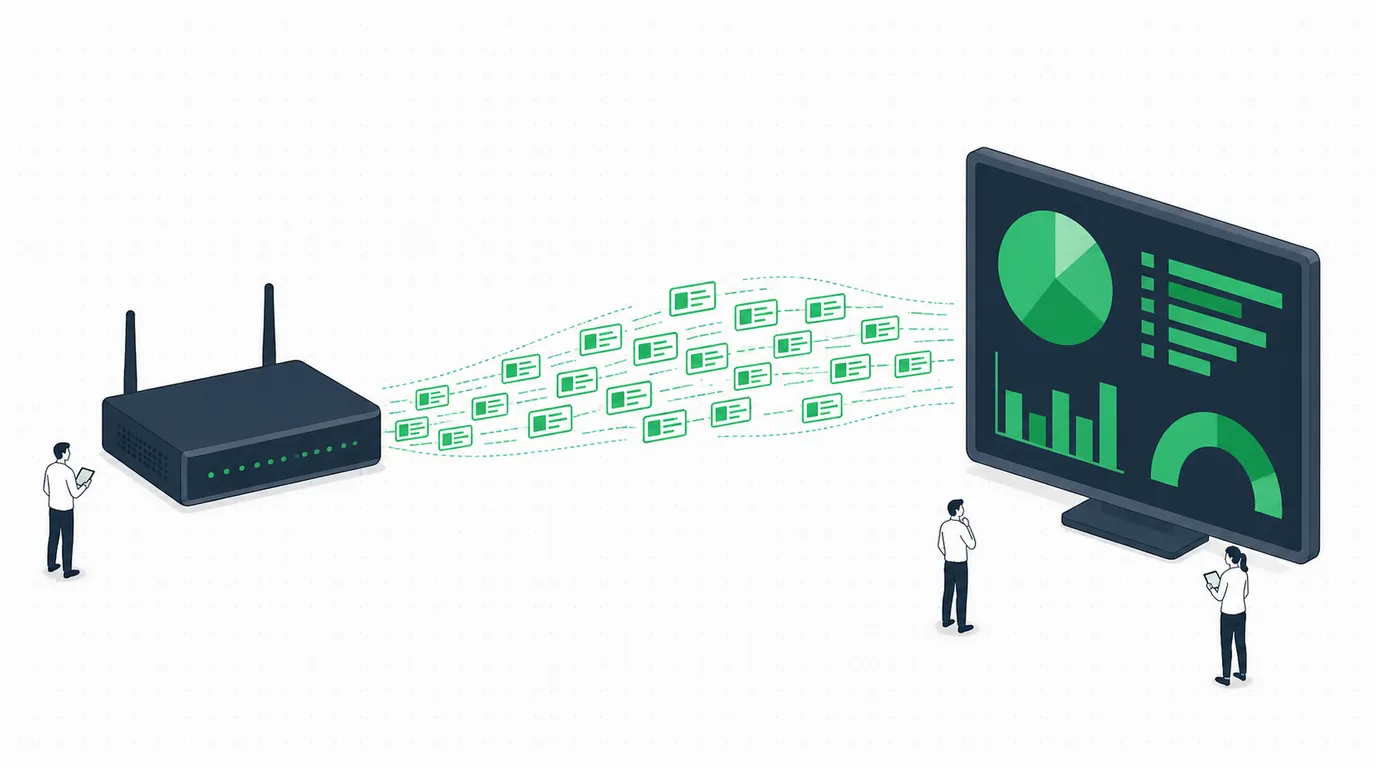 Traffic Flow en MikroTik: análisis de tráfico con NetFlow/IPFIX
