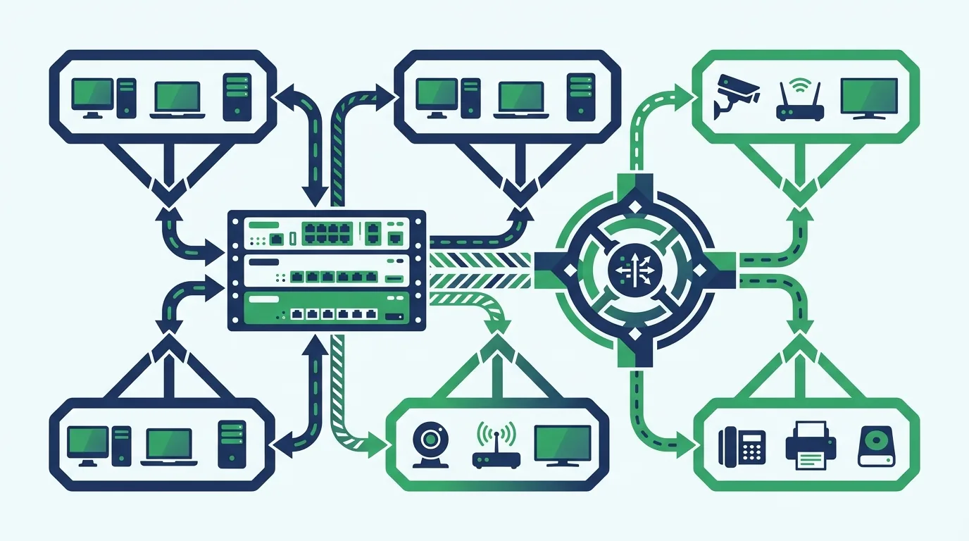 VLAN MikroTik: bridge VLAN filtering en RouterOS v7