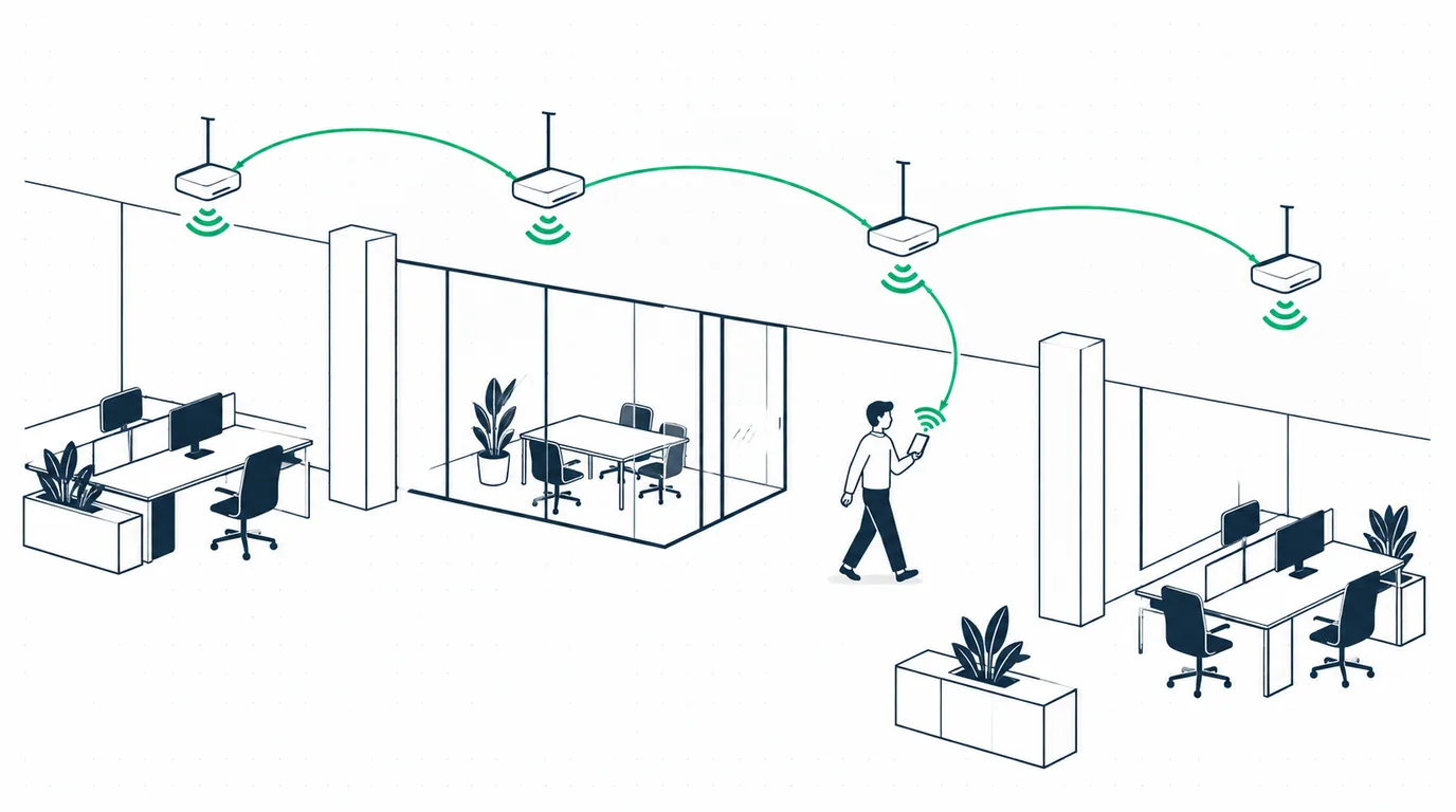 Roaming WiFi rápido en MikroTik: caminar sin que se corte