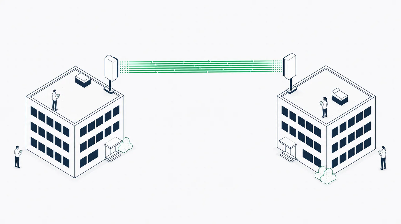60 GHz punto a punto en MikroTik: enlaces de alta capacidad